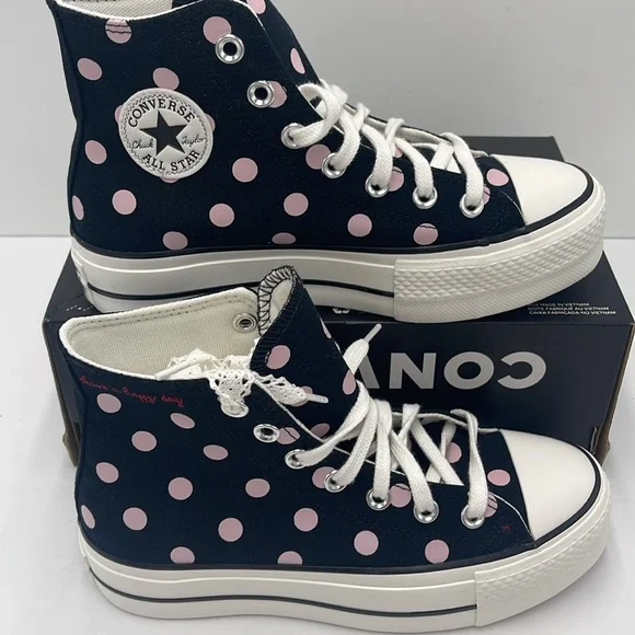 Converse WMNS High-Top Platform Sneakers A10688C
CTAS LIFT HI
BLACK/SUMMIT PINK - Picture 2 of 16